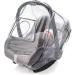Zamboo Universal Infant Car Seat Raincover - Ideal Air Circulation, Roll-Up Window, Grey - Buy Online on GoSupps.com