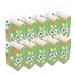 KOMBIUDA 12pcs Gift Bag Tote Bouquet Bags Football Paper Bags Wrapping Bags for Presents Bags for Shop Tea Coffee Sugar Canisters Packing Bags Big Bag Kraft Paper Container Candy