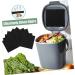Partykindom 6-Pack Activated Carbon Filters - Trash Can Sponge Filter for Odor Control | International Shipping Available - Buy Online on GoSupps.com