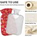 Christmas Gingerbread Heat Bottle - 2L Water Bag for Pain Relief & Bed Warmth | Ideal for Sports Injuries & Cozy Feet - Buy Online on GoSupps.com