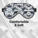 Killer Whale Unisex Sleep Eye Mask - Soft Comfortable Eye Shade for Travel Yoga & Shift Work - Black - Buy Online on GoSupps.com