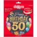 Dekora Happy 50 Birthday Wafer Disc for Cake Edible Cake Topper for Birthday Cake Round 20 CM - Buy Online on GoSupps.com
