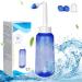 Nasendusche set 300 ml neti pot for rinsing the nose neti pot sinus rinsing nose rinsing salt water nasal douche bottle neti pot kit nose jug nose cleaning and nasal rinse