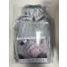 HAOCEE Premium 2L Hot Water Bottle with Fluffy Cover & Kangaroo Pocket - Leak-Proof Long-Lasting Warmth for Adults & Kids - Perfect Bed Bottle in Gray - Buy Online on GoSupps.com