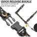 SCIROKKO Escape Proof Cat Harness and Lead Set - Luminous Moon and Star Design, Adjustable for Outdoor Walking - Safety Buckle, Black - Buy Online on GoSupps.com
