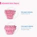 Eco-Friendly Pink & Blue Swimming Diapers for Babies | Reusable Swim Trunks (7-20.5 kg) - Lila L (1 Pack) - Buy Online on GoSupps.com