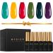 MEGIOR Gel Nail Polish Set Classic Neon Gel Polish Kit Series 6 Colors Soak Off Gel Polish 8 Ml Each Bottle with Gifts Box Spring Summer Holiday Gel Nail Polish Gift Present Suitable for Girlfriend and Wife Nail Salon DIY at Home Nail Art - Buy Online on GoSupps.com