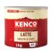 Kenco Latte Instant Coffee Tin 1 kg 6 x 1 kg Latte 1 kg (Pack of 1)
