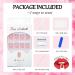 48Pc French False Nails with Glue: Short Medium Nude Pink Full Cover Fake Nail Tips - Manicure Tools Included for Women and Girls - Buy Online on GoSupps.com