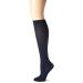Activa 15-20 mmHg Sheer Therapy Women's Socks, Navy, Large