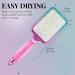 Unicorn & Mermaid Hair Brush | Paddle Detangling Brush for Women by Lily England - Buy Online on GoSupps.com