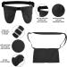 Thinp Mastectomy Drain Holder Adjustable Mastectomy Drainage Pouch with Shower Bag Drain Holder After Tummy Tuck Mastectomy Recovery Must Haves Tummy Tuck Post Surgery Supplies (Black) - Buy Online on GoSupps.com