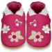Baby Shoes with Soft Sole - Baby Girl Shoes - Baby Boy Shoes - Leather Toddler Shoes - Baby Walking Shoes 2-3 Years Pink Blossoms
