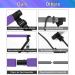 Portable Pilates Bar Exercise Kit with 3 Stackable Resistance Bands - Home Gym Equipment for Body Toning | Fitness Video Included (Purple) - Buy Online on GoSupps.com
