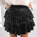 Buy Women's Maxirock - Elastic High Waist Boho Winter Skirt | Long Black Beach Skirt for Ultimate Comfort & Style - Buy Online on GoSupps.com