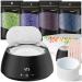 CITHOT Waxing Wax Heater 500 ml Waxing Kit with Digital LED Display Touch Buttons Suitable for Waxing Arms Legs and Armpits