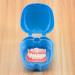 Scalewbin Prostheses Suitcase - Travel Storage Box for False Teeth with Cup & Sieve | Blue Bath Box Container - Buy Online on GoSupps.com