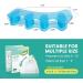 4 Pcs Gel Toe Separators for Toe Alignment - Toe Spacers for Overlapping Toes - Hammer Toe Straighteners for Men and Women - Bunion Corrector - Buy Online on GoSupps.com