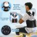Posture Corrector Back Support Brace Adjustable Back Posture Belt for Men and Women Scoliosis Lower Back Brace Relief Pain from Upper Back Shoulders for Office Home Gym 45-55kg - Buy Online on GoSupps.com