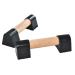 Wood Mini Parallettes Set for Gymnastics or Push up Bars. Portable. 9 Inches