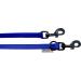 Biothane Dogeline Black Hook Adjustable Leash for Small & Large Dogs | 2m - 5m Lengths Available (3.50m x 16mm Blue) - International Shipping - Buy Online on GoSupps.com