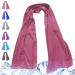 Cooling Towel For Neck & Face - 15.7" x 43.3" Cooling Towel For Hot Weather | Quick Dry Workout Sweat Towel For Gym | Soft Breathable Microfiber Towel For Fitness Workout Camping Yoga | Rose Pink Rose-pink 15.7"X43.3"