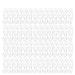 Faruta 200 pieces M ASK Ohrgroups Extension hooks S-shaped M ASK Extension rope buckle hearing protection adjuster (color: white 250 pieces)