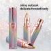 UNbit Eyebrow Trimmer 2 in 1 Electric Eyebrow Trimmer Makeup Painless Eye Brow Epilator Mini Shaver Razors Women Portable Facial Body Hair Remover Trimmer (Color : Rainbow) - Buy Online on GoSupps.com