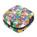 Cute animals dogs puppies head patterns women's tapes storage bags menstruation pocket portable menstrual cup bag with zipper for teenagers girls women women
