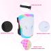 Rainbow Mermaid Kids Skating Protective Gear Set - Knee Pads, Elbow Pads, Wrist Guards for Skateboard, Roller Skating, Scooter - Ages 3-8 - Buy Online on GoSupps.com