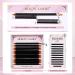 Y Lash Extensions - YY 2D Volume D Curl Premade Fans (30 Rows) - Free Backcard - Shop Now! - Buy Online on GoSupps.com