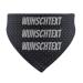 printplanet - Dog scarf with name or text - Scarf for dogs - Layout three-line text - Size S Size S three-line text