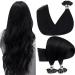 Hetto extensions real hair boning black real hair extensions bondings remy extensions real hair bondings black # 1 50cm 50g 20 inch 2-1 # 1 black