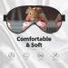 Guinea Pigs and Cupcakes Unisex Sleep Mask - Double-Sided Eye Mask for Sound Sleep & Skin Care - Buy Online on GoSupps.com