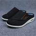 MisFun Diabetic Shoes for Men & Women | Gypsum Shoe for Swollen Feet | Foot Fracture Recovery & Surgical Rehabilitation | Size 7.5 Black - Buy Online on GoSupps.com