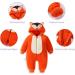 COOKY.D Baby Animal Hooded Winter Romper | Thicken Snowsuit Coat for Newborn 3-36 Months | Outerwear Jumpsuit for 18-24 Months Fox - Buy Online on GoSupps.com