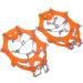 2pcsset 12 Tooth Mountaineering Crampons Wearproof Anti Skid Snow Shoes Accessory M Size: Suitable for 32 40 EU Size M Size: Suitable for 32 40 EU Size - Buy Online on GoSupps.com
