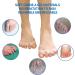 Niupiour Silicone Gel Toe Spacers - Bunion Corrector 6-Pack for Men and Women - Toe Separators for Pedicure and Foot Pain Relief - Buy Online on GoSupps.com