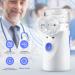 Portable Handheld Mesh Nebulizer for Adults and Kids - Cool Mist Steam Inhaler for Travel or Home Use - Blue - Buy Online on GoSupps.com