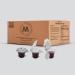 The Miracle Meal Pre-Filled Communion Cups & Wafers - Box of 500 - with 100% Trusted Concord Grape Juice & Wafer - Made in The USA - Premium Quality Guaranteed