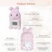 B&H Bunny Baby Bath Thermometer - Upgraded Infant Safety Floating Toy, FahrenheitCelsius, Kids Bathroom Essential (Pink) - Buy Online on GoSupps.com