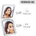 GTIZRY PU Leather Makeup Mirror Gift for Step Daughter - Birthday, Graduation, Christmas, Wedding - Buy Online on GoSupps.com