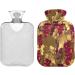 Durable 1L Heat Bottle for Pain Relief - Warm-Up Bag with Red Grapes & Yellow Fruits Design - Ideal for Shoulder Neck Cramps & Heat Therapy - Buy Online on GoSupps.com