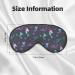 Colored Mermaid Sleep Eye Mask - Soft & Breathable | Perfect for Travel & Relaxation - Buy Online on GoSupps.com