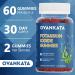 OVANKATA Potassium Iodide Gummy with Vitamin B6, B12, Zinc, Ashwagandha & L-Tyrosine - Immune & Thyroid Support Supplement for Adults - 60 Gummies - Buy Online on GoSupps.com