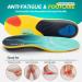 Plantar Fasciitis Insoles for Men Women - Arch Support Orthotic Insoles for Flat Feet Pain Relief - Metatarsalgia Comfort - Lake Blue & Yellow - Size S (6.5-7.5) - Buy Online on GoSupps.com