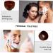 Beavorty 2-in-1 Wooden Shaving Bowl & Soy Sauce Dish | Travel Razor Cleaning & Spice Bowl for Men - Buy Online on GoSupps.com