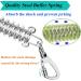 ZENGSUSU Heavy Duty Stainless Steel Dog Chains for Outside 16ft Tie Out Cable with Swivel Hook for Medium or Large Dogs Chew Proof Dog Lead for Yard or Camping - Buy Online on GoSupps.com