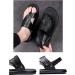 WCXTY Orthopedic Bunion Men's Sandals - Black, Size 9 | Comfortable PU Toe Corrector Beach Slippers for Plantar Fasciitis & Hallux Valgus - Buy Online on GoSupps.com