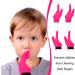 4 Pack Thumb Sucking Guard Gloves for Kids | Chew Compression & Breathable Nail Bite Solution - Pink 2-Finger Design - Buy Online on GoSupps.com